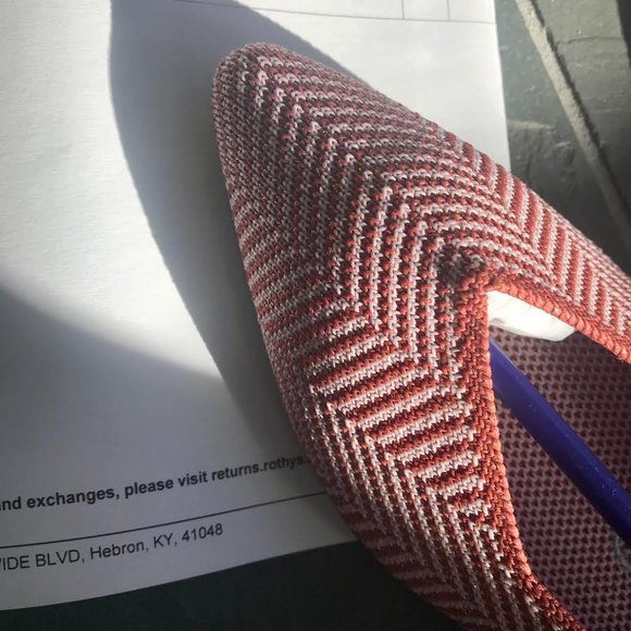 Rothy's Amber Herringbone Points - Picture 4 of 7